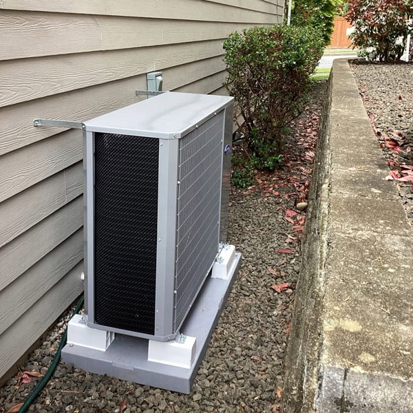 Air Conditioning Maintenance done on outside unit.